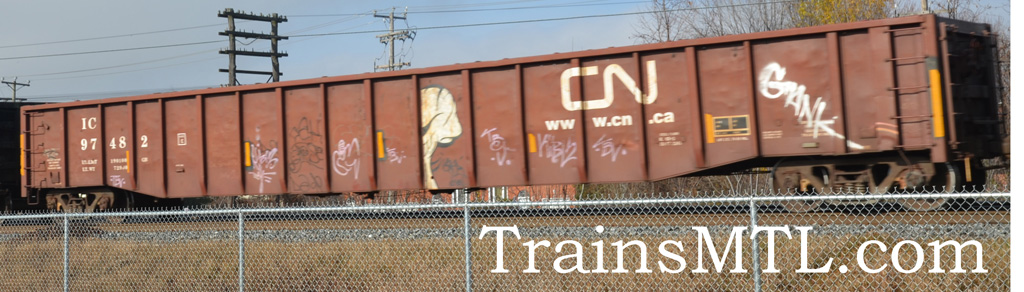 Car/wagon IC97482 left side / coté gauche